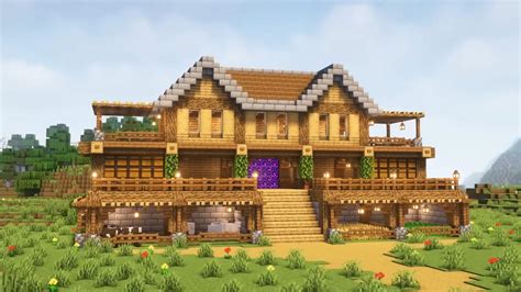 exemplos de casa no minecraft.